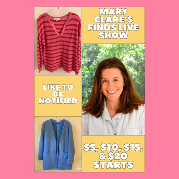 💐Mary Clare's Finds Live Show Notification - Picture 1 of 1